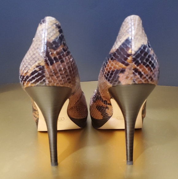 Coach printed python pump heels - Picture 5 of 6